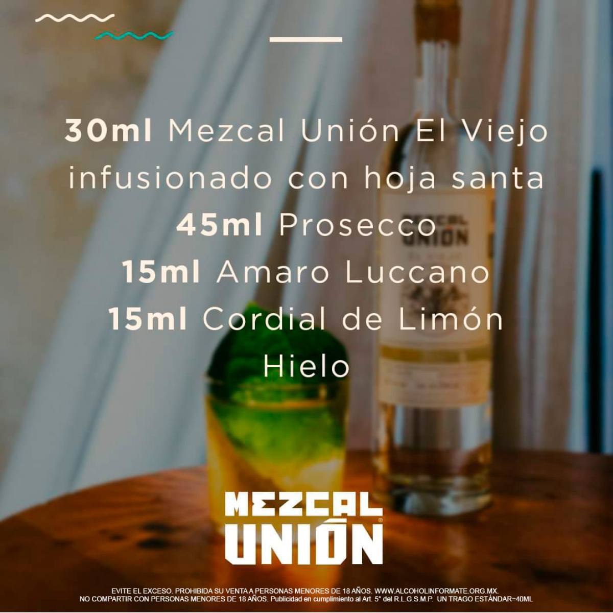 Mezcal Unión El Viejo Espadín y Tobalá 700 ml