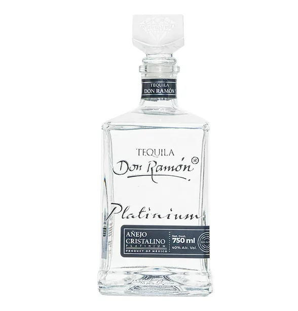 Tequila Don Ramon Añejo Cristalino Platimun 700ml