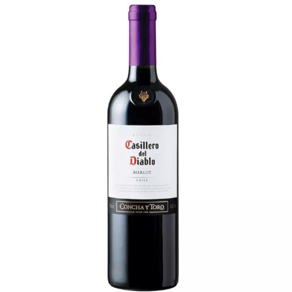 Vino Tinto Casillero del Diablo Merlot 750 ml-Vinexa