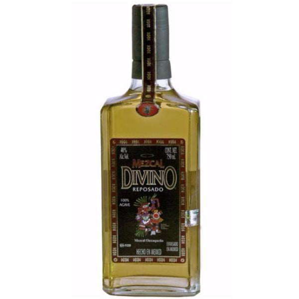 Mezcal Divino Reposado C/Gusano 250 ml-Vinexa