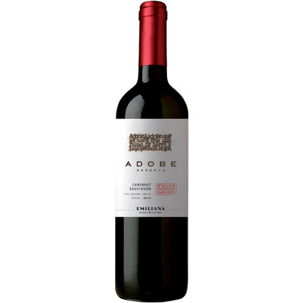 Vino Tinto Adobe Organico Cabernet Sauv 750 ml-Vinexa