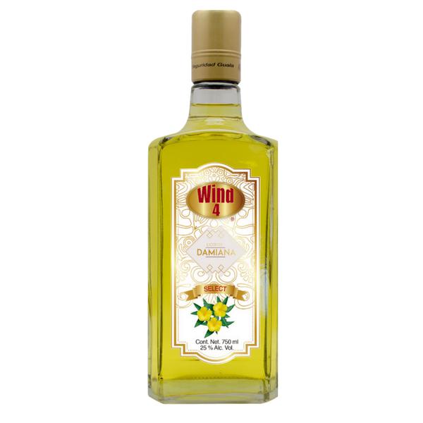 Licor Wind 4 Damiana 750 ml-Vinexa